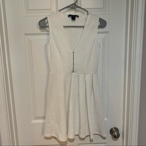 French Connection Textured White Dress